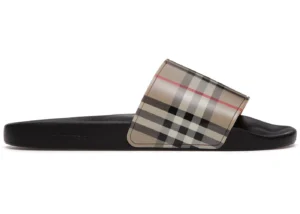 Burberry Furley Check Slides