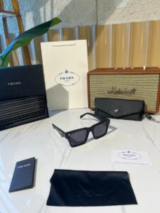 PRADA Men UV-Protected Pillow Sunglasses-0PR A06S