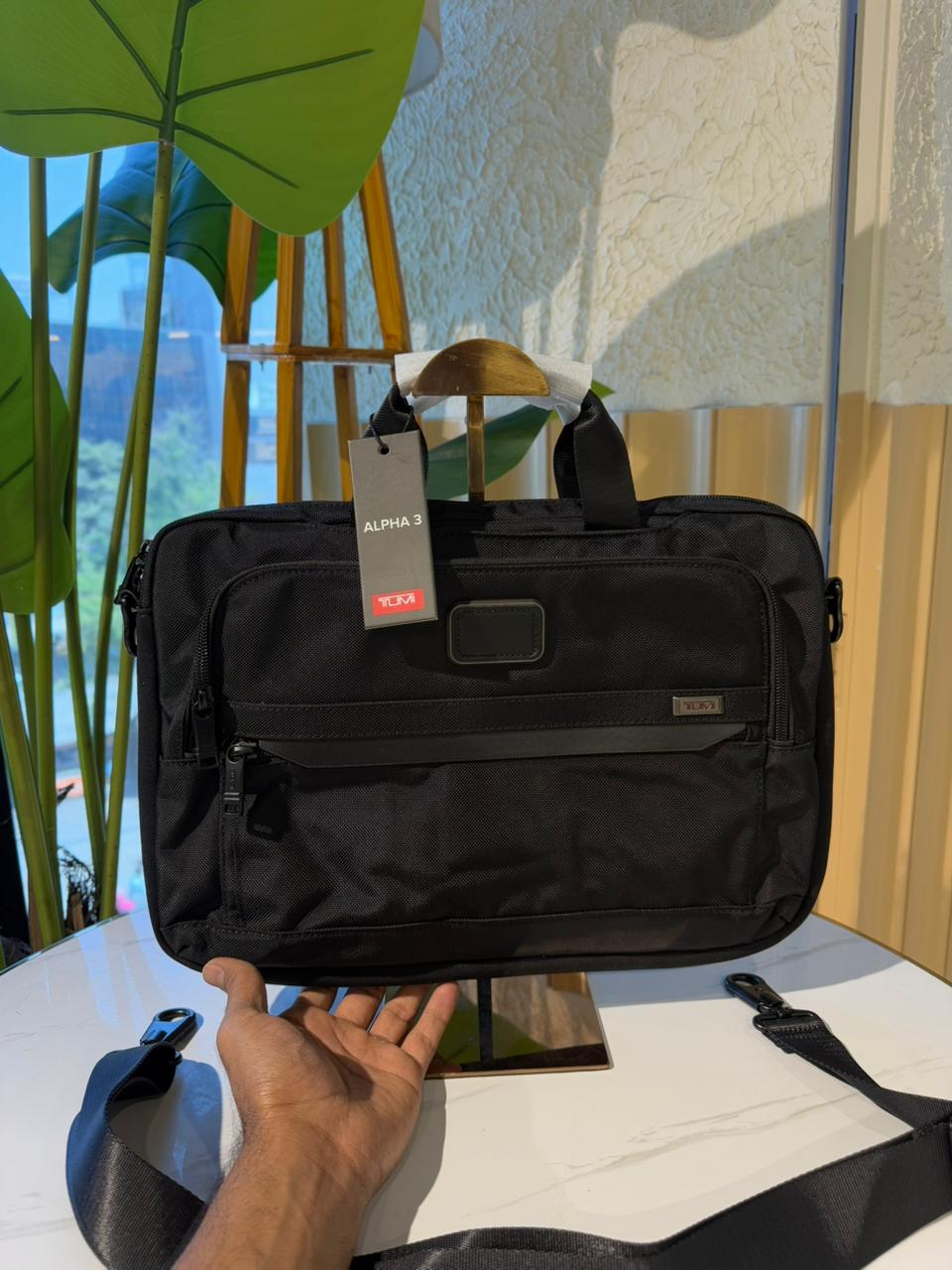 TUMI – Alpha 3 Organizer Laptop Brief Briefcase