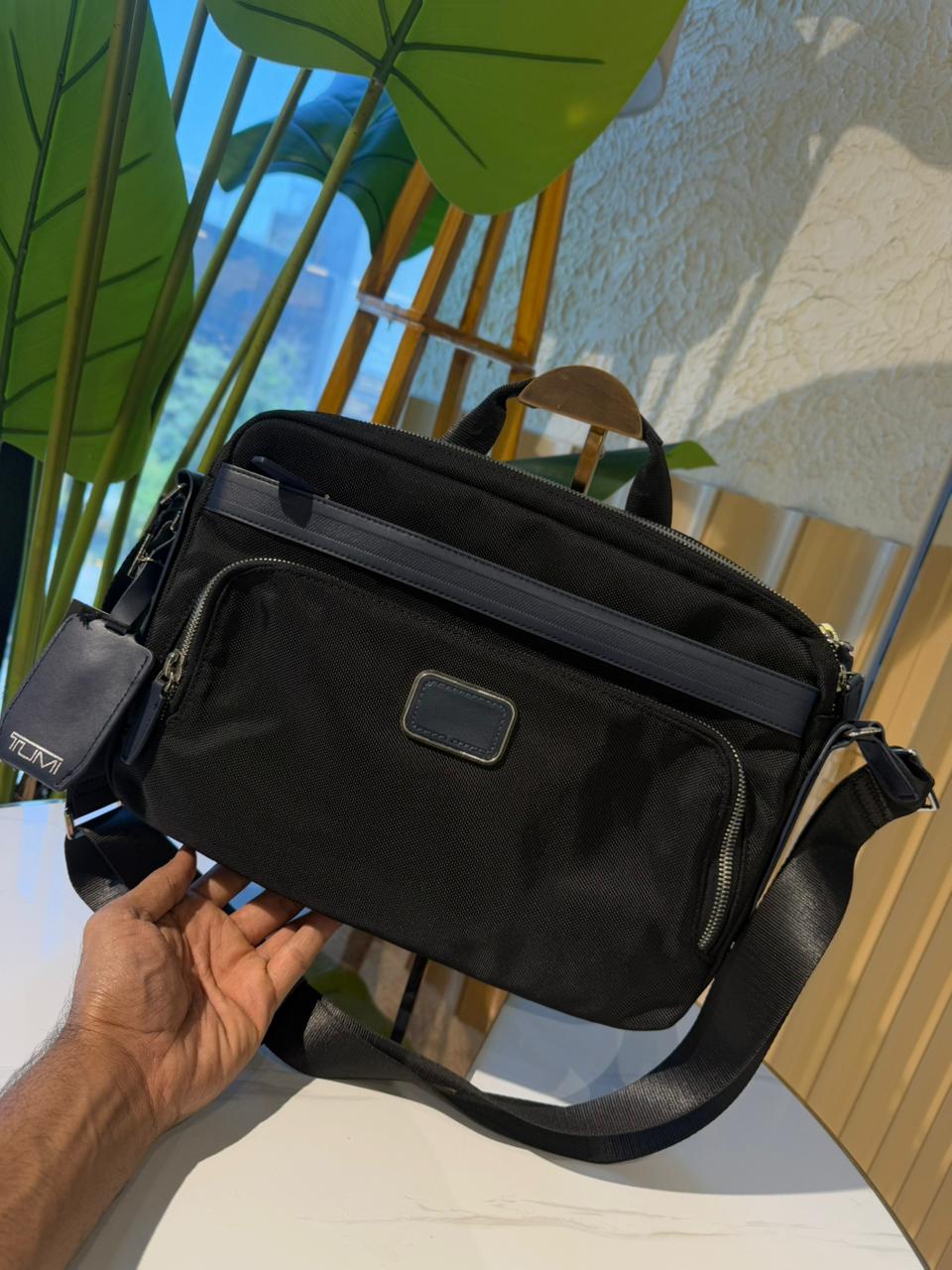 TUMI Alpha Bravo Crossbody Bag for Travel and Everyday Use