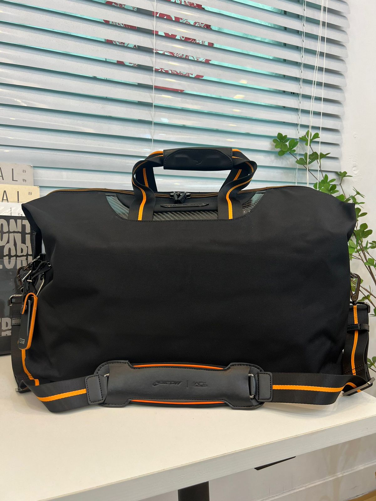 TUMI I Mclaren M-Tech Soft Satchel Bag