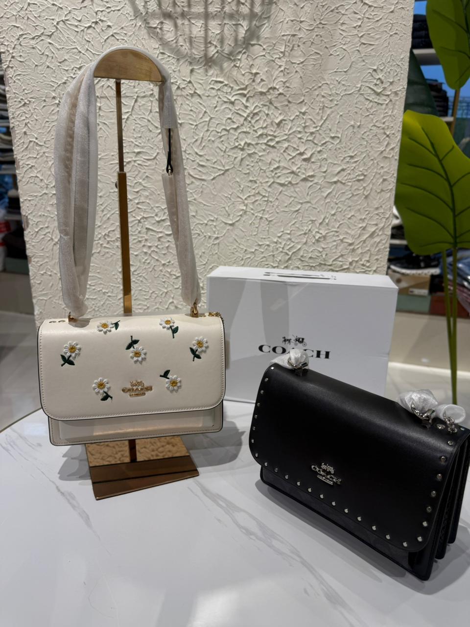 PREMIUM KLARE CROSSBODY WITH DAISY EMBROIDERY SLING BAG - Image 2