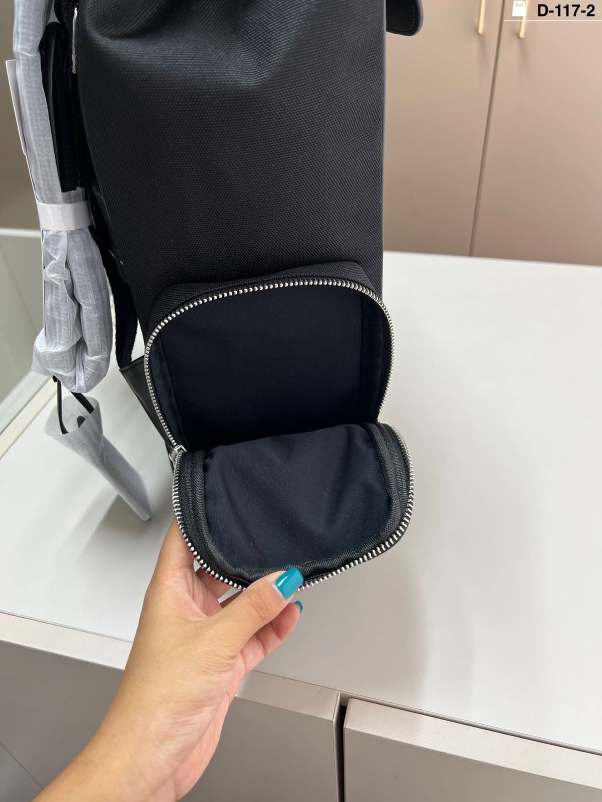 RIMOWA NEVER STILL Flap Backpack, Large - Black (Brand New, No Tags) - Image 3