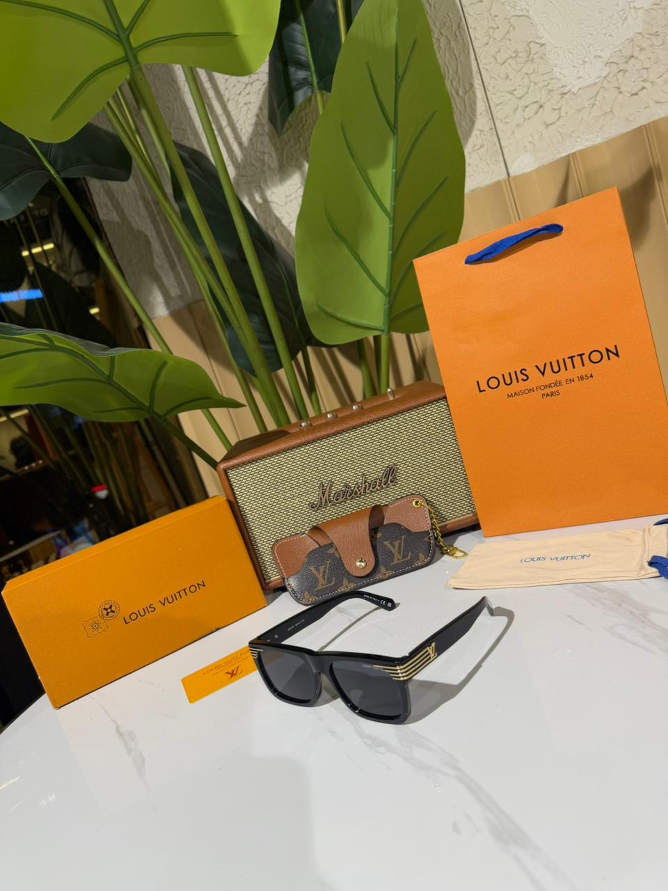 LV Slide Square Sunglasses - Image 2