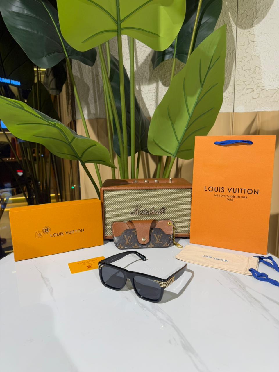 LV Slide Square Sunglasses - Image 3