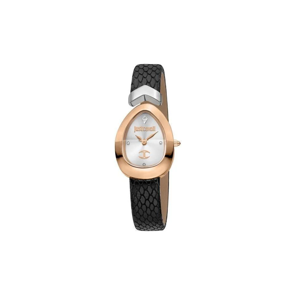 Just Cavalli Diversa Snake Leather Bracelet Watch JC1L321L0065