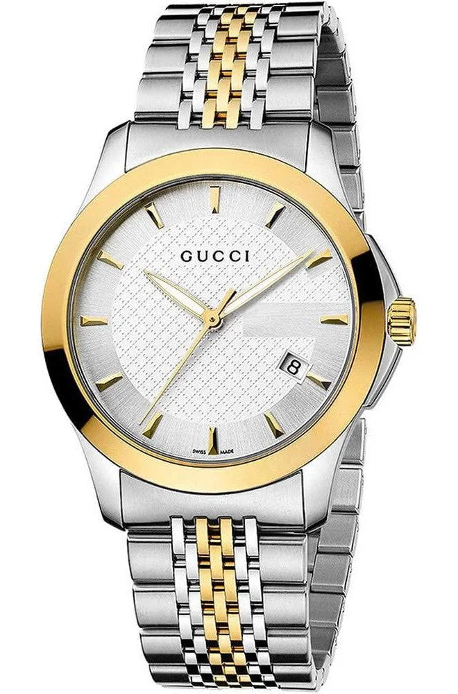 Gucci G‑Timeless Two‑Tone Stainless Steel Watch