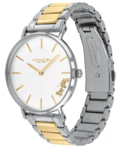 COACH Women’s Perry Two-Tone Stainless Steel Bracelet Watch 36mm