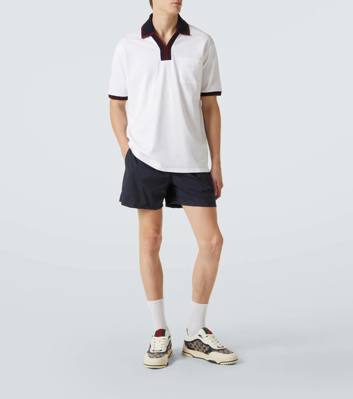 Gucci Cotton pique Regular Fit polo - Image 2