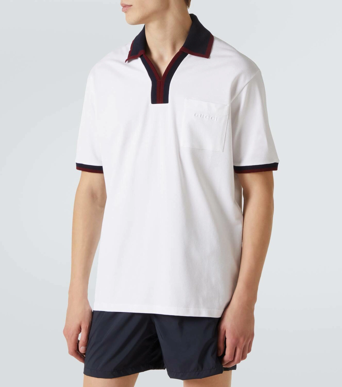 Gucci Cotton pique Regular Fit polo - Image 3