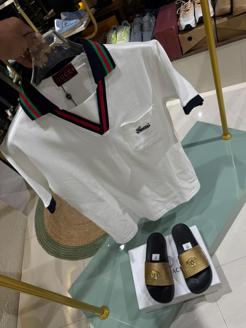 Gucci Cotton pique Regular Fit polo