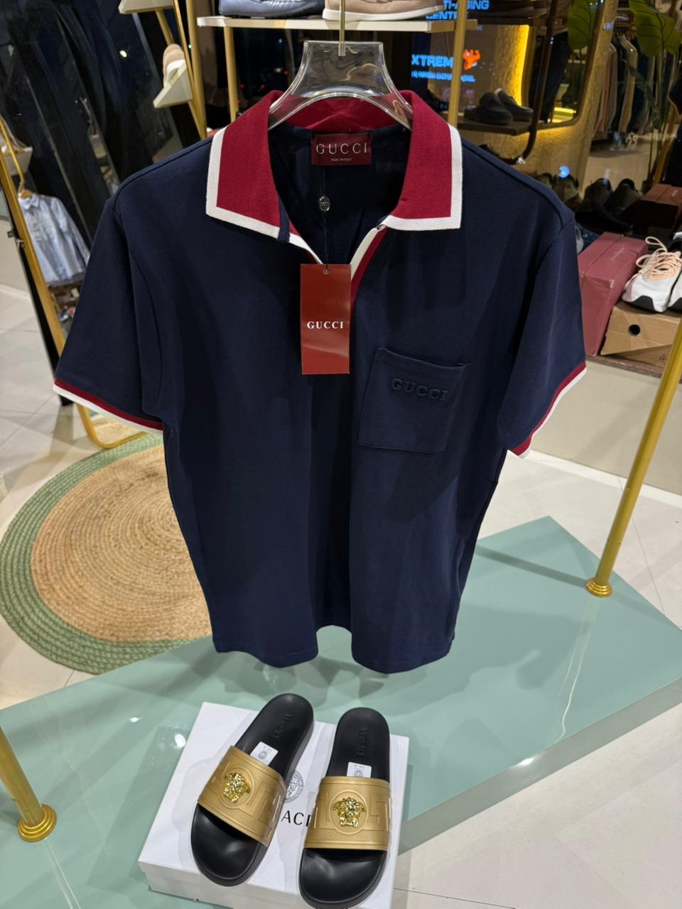 Gucci Cotton pique Regular Fit polo