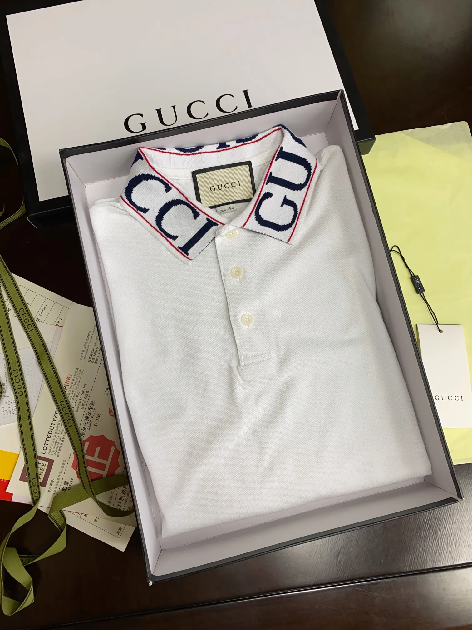 Gucci Cotton pique Regular Fit polo - Image 3