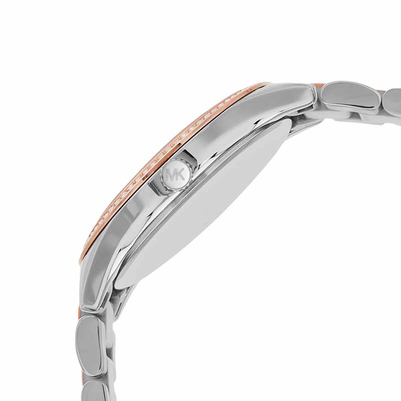 Michael Kors Lauryn Two Tone Watch MK3979 Quartz, Stainless Steel Strap, 33 MM - Image 4