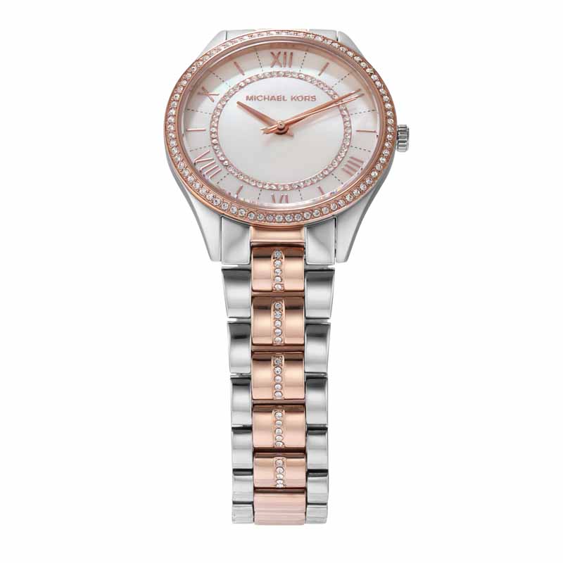 Michael Kors Lauryn Two Tone Watch MK3979 Quartz, Stainless Steel Strap, 33 MM - Image 3