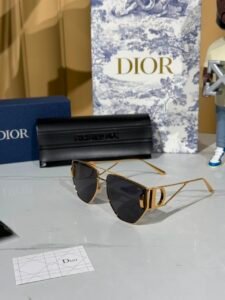 Dior luxury square unisex sunglasses